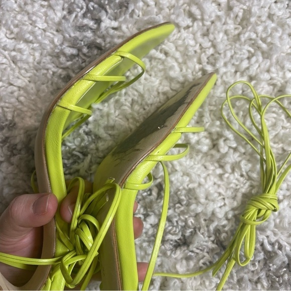 Camila Coelho Jolie Heel in Neon Green - Picture 9 of 12